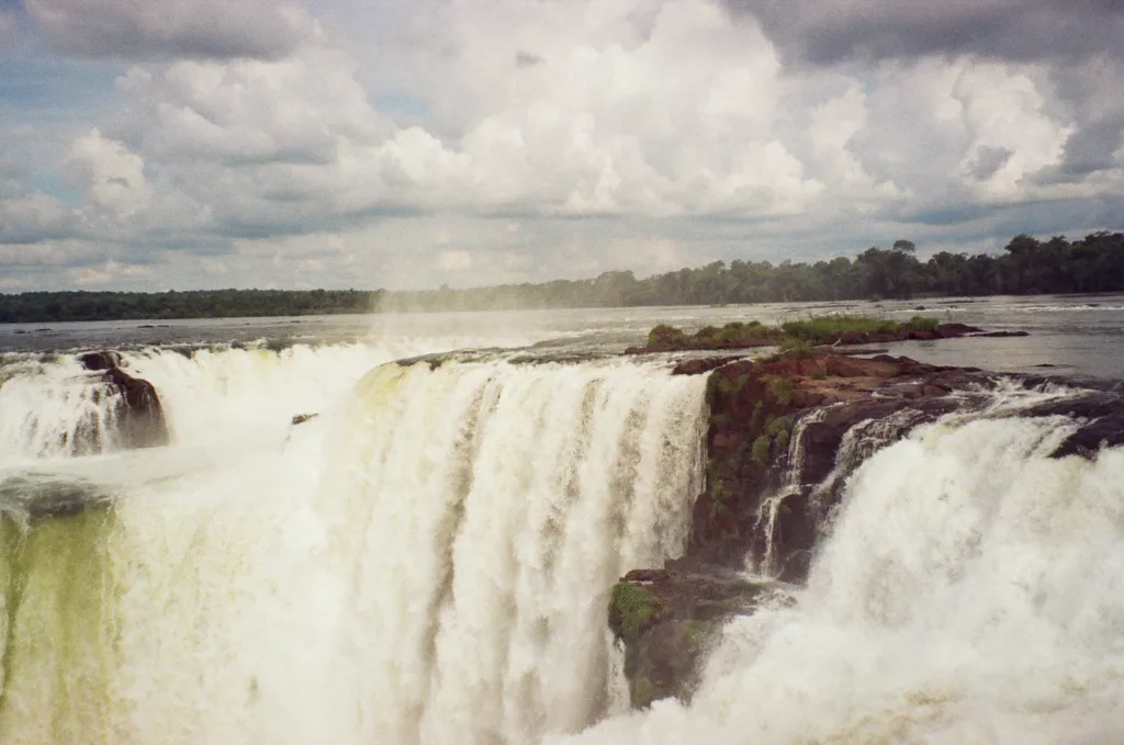 Iguazu falls from the Argentinian side 