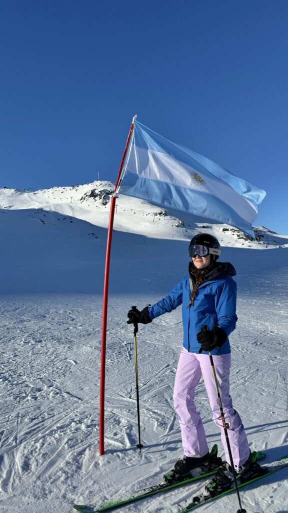 Catu skiing in Ushuaia - the end of the world 