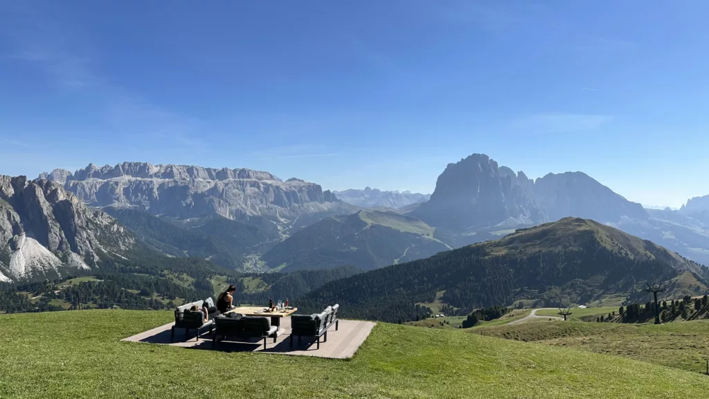 Rifugio Firenze at Seceda