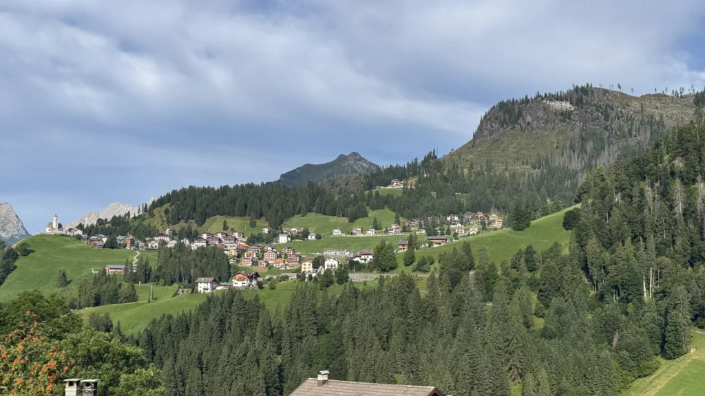 View point from Selva di Cadore