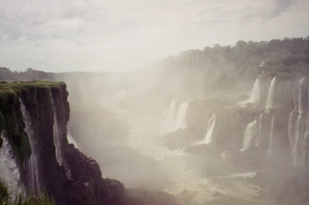 Iguazu falls from the Argentinian side 