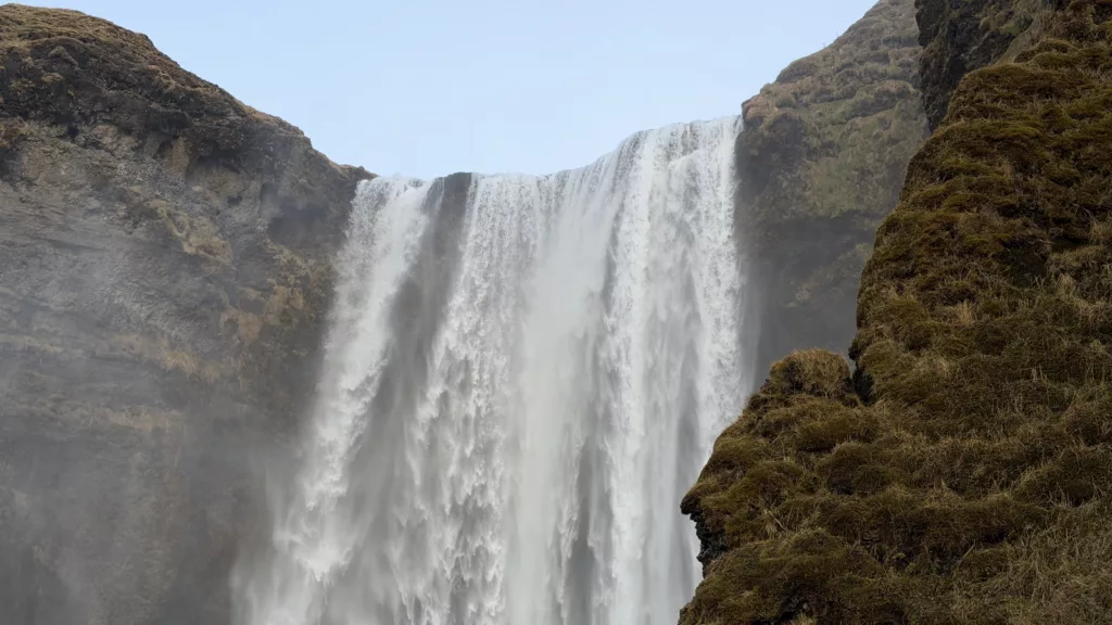Skogafoss waterfall