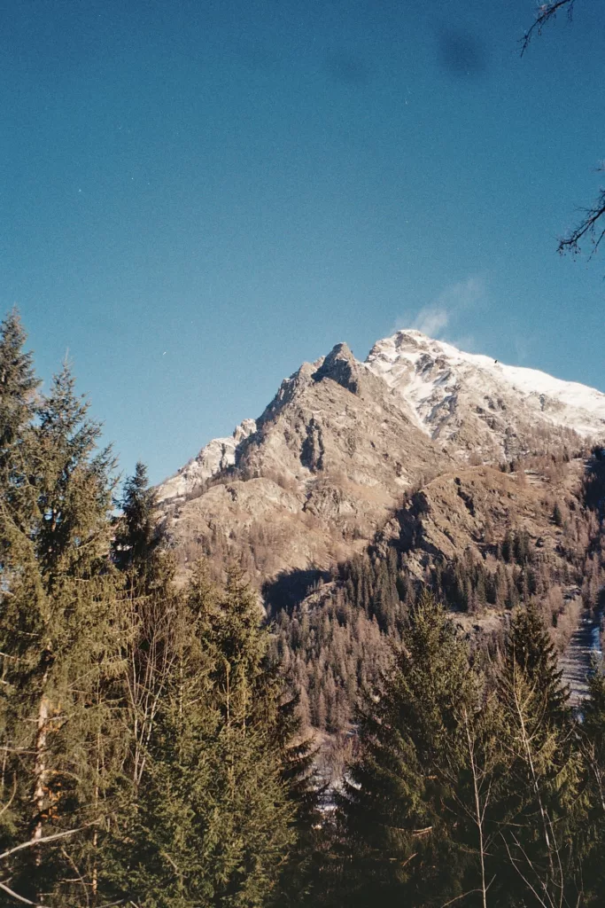 the view from the balcony at the hotel Albergo Alpenrose
